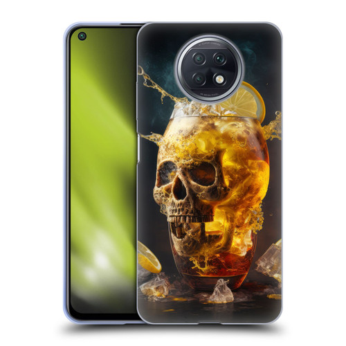 Spacescapes Cocktails Long Island Ice Tea Soft Gel Case for Xiaomi Redmi Note 9T 5G
