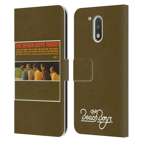 The Beach Boys Album Cover Art Today Leather Book Wallet Case Cover For Motorola Moto G41