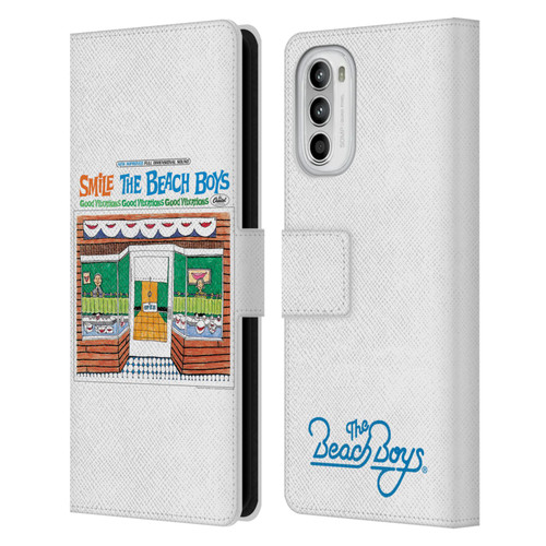 The Beach Boys Album Cover Art The Smile Sessions Leather Book Wallet Case Cover For Motorola Moto G52