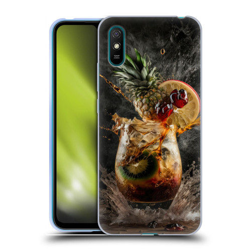 Spacescapes Cocktails Exploding Mai Tai Soft Gel Case for Xiaomi Redmi 9A / Redmi 9AT