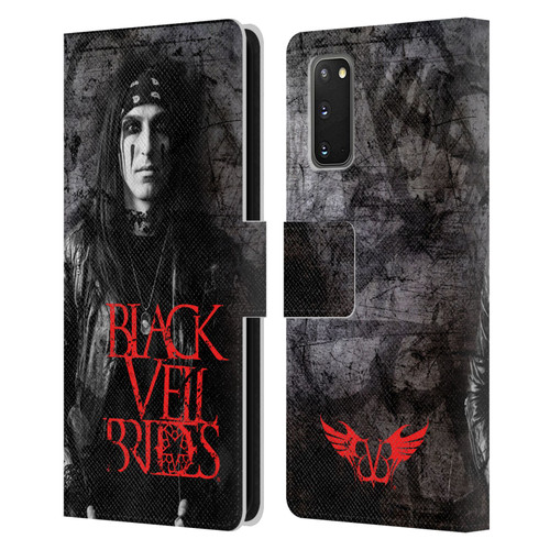 Black Veil Brides Band Members CC Leather Book Wallet Case Cover For Samsung Galaxy S20 / S20 5G