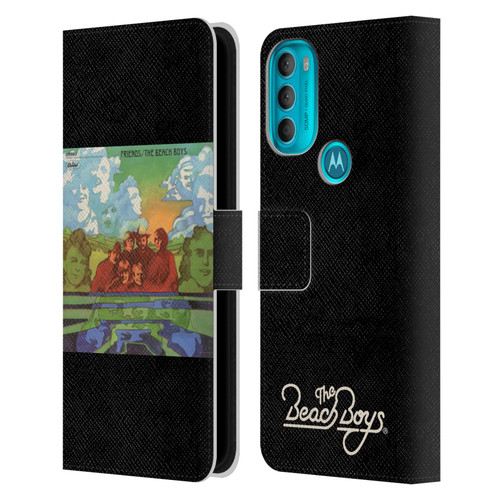 The Beach Boys Album Cover Art Friends Leather Book Wallet Case Cover For Motorola Moto G71 5G