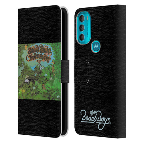 The Beach Boys Album Cover Art Smiley Smile Leather Book Wallet Case Cover For Motorola Moto G71 5G