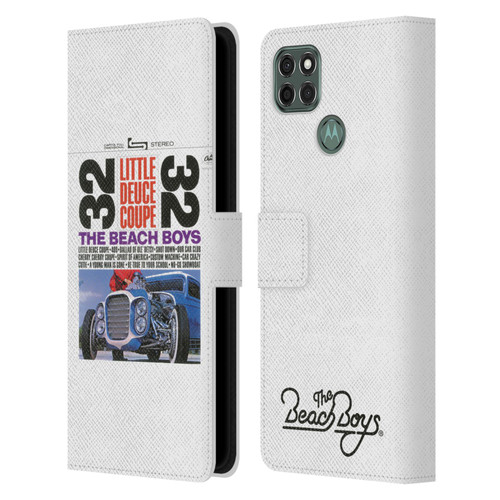 The Beach Boys Album Cover Art Little Deuce Coupe Leather Book Wallet Case Cover For Motorola Moto G9 Power