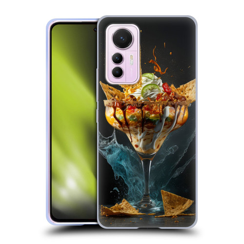 Spacescapes Cocktails Nacho Martini Soft Gel Case for Xiaomi 12 Lite