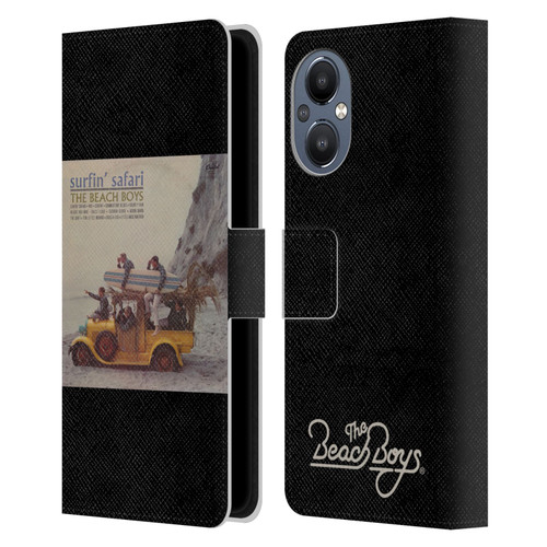 The Beach Boys Album Cover Art Surfin Safari Leather Book Wallet Case Cover For OnePlus Nord N20 5G