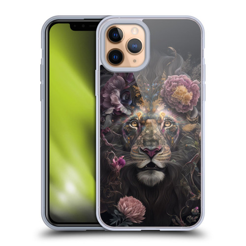 Spacescapes Floral Lions Pride Soft Gel Case for Apple iPhone 11 Pro