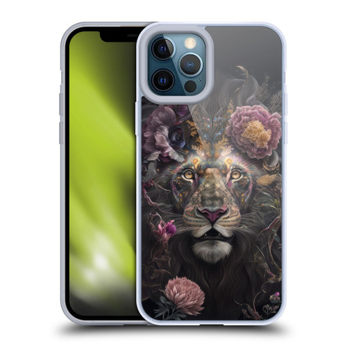 Spacescapes Floral Lions Pride Soft Gel Case for Apple iPhone 12 Pro Max
