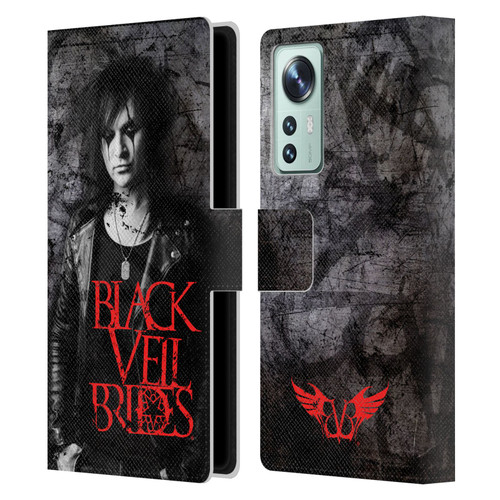 Black Veil Brides Band Members Jinxx Leather Book Wallet Case Cover For Xiaomi 12
