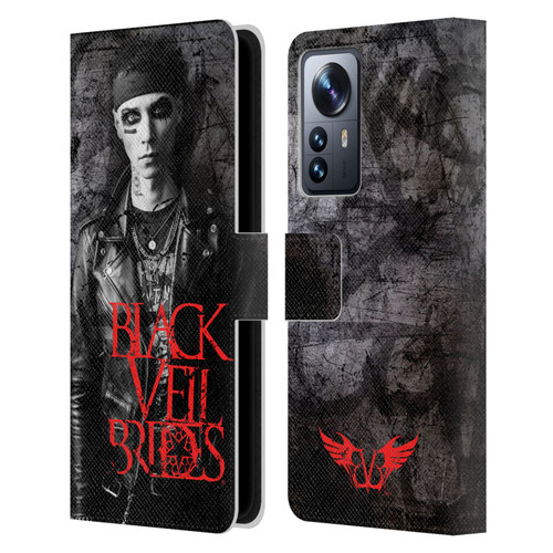 Black Veil Brides Band Members Andy Leather Book Wallet Case Cover For Xiaomi 12 Pro