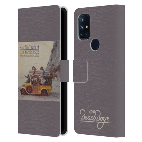 The Beach Boys Album Cover Art Surfin Safari Leather Book Wallet Case Cover For OnePlus Nord N10 5G