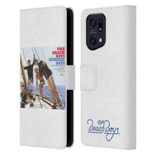 The Beach Boys Album Cover Art Summer Days and Nights Leather Book Wallet Case Cover For OPPO Find X5 Pro