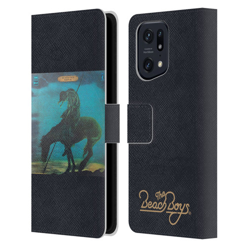 The Beach Boys Album Cover Art Surfs Up Leather Book Wallet Case Cover For OPPO Find X5 Pro