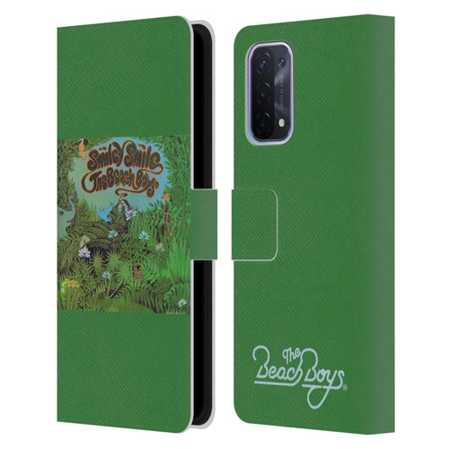 The Beach Boys Album Cover Art Smiley Smile Leather Book Wallet Case Cover For OPPO A54 5G