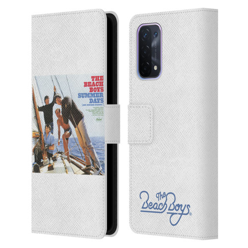 The Beach Boys Album Cover Art Summer Days and Nights Leather Book Wallet Case Cover For OPPO A54 5G