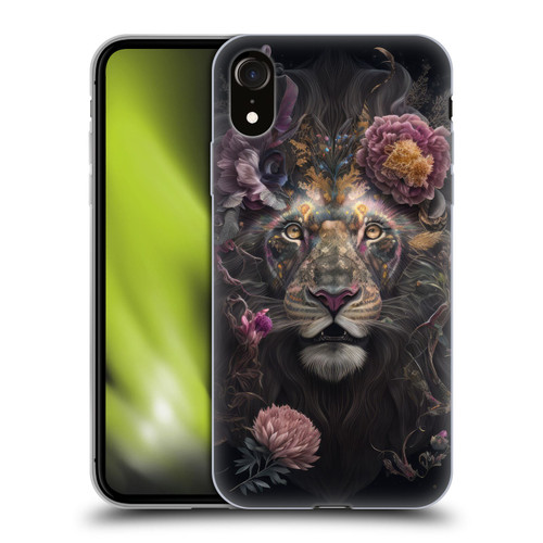 Spacescapes Floral Lions Pride Soft Gel Case for Apple iPhone XR