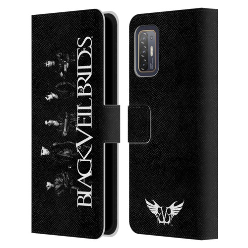 Black Veil Brides Band Art Band Photo Leather Book Wallet Case Cover For HTC Desire 21 Pro 5G