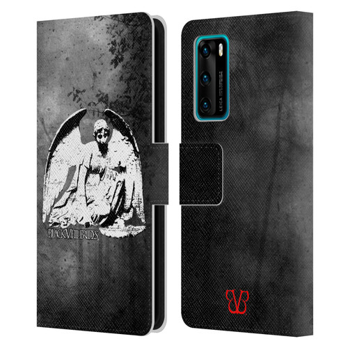 Black Veil Brides Band Art Angel Leather Book Wallet Case Cover For Huawei P40 5G