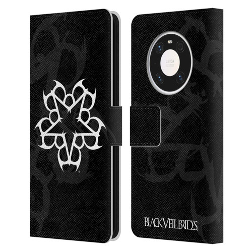 Black Veil Brides Band Art Logo Leather Book Wallet Case Cover For Huawei Mate 40 Pro 5G