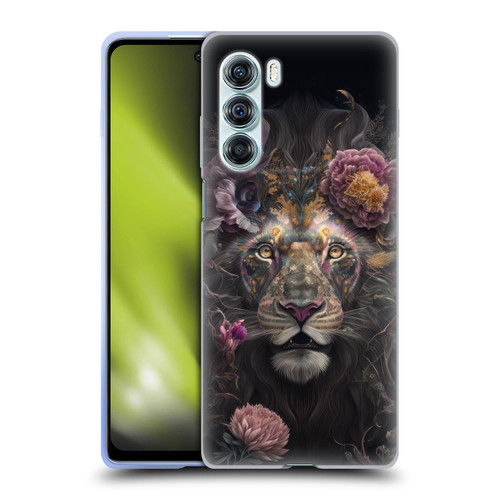 Spacescapes Floral Lions Pride Soft Gel Case for Motorola Edge S30 / Moto G200 5G