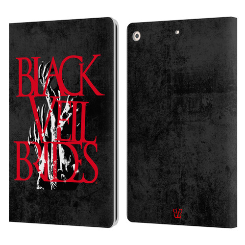 Black Veil Brides Band Art Zombie Hands Leather Book Wallet Case Cover For Apple iPad 10.2 2019/2020/2021