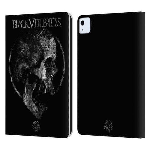 Black Veil Brides Band Art Roots Leather Book Wallet Case Cover For Apple iPad Air 11 2020/2022/2024