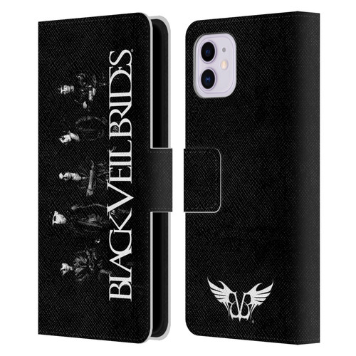 Black Veil Brides Band Art Band Photo Leather Book Wallet Case Cover For Apple iPhone 11