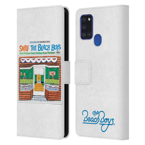 The Beach Boys Album Cover Art The Smile Sessions Leather Book Wallet Case Cover For Samsung Galaxy A21s (2020)