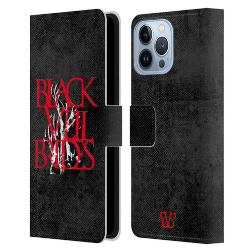 Black Veil Brides Band Art Zombie Hands Leather Book Wallet Case Cover For Apple iPhone 13 Pro Max