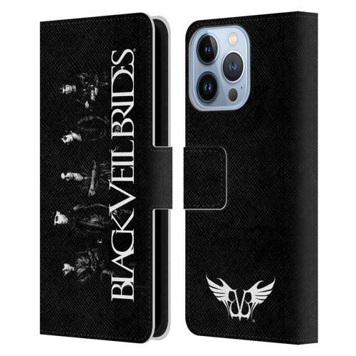 Black Veil Brides Band Art Band Photo Leather Book Wallet Case Cover For Apple iPhone 13 Pro