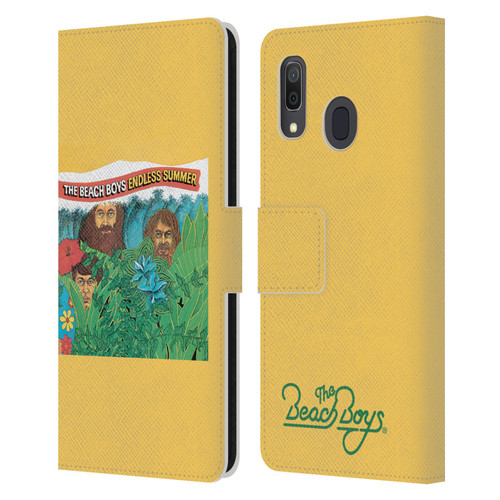 The Beach Boys Album Cover Art Endless Summer Leather Book Wallet Case Cover For Samsung Galaxy A33 5G (2022)