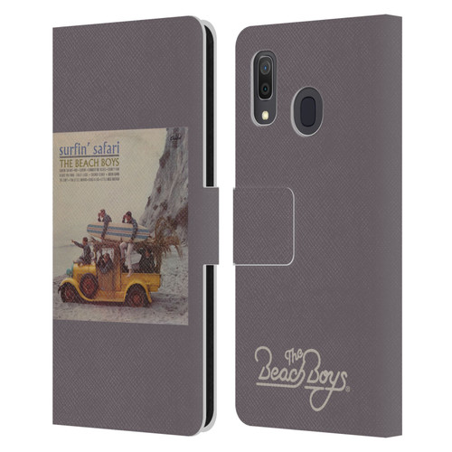 The Beach Boys Album Cover Art Surfin Safari Leather Book Wallet Case Cover For Samsung Galaxy A33 5G (2022)