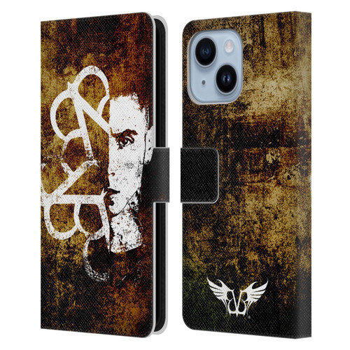 Black Veil Brides Band Art Andy Leather Book Wallet Case Cover For Apple iPhone 14 Plus