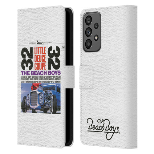 The Beach Boys Album Cover Art Little Deuce Coupe Leather Book Wallet Case Cover For Samsung Galaxy A73 5G (2022)
