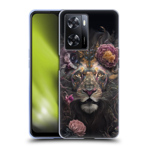 Spacescapes Floral Lions Pride Soft Gel Case for OPPO A57s