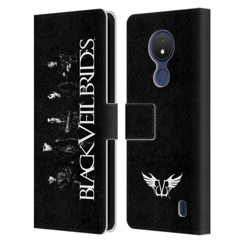 Black Veil Brides Band Art Band Photo Leather Book Wallet Case Cover For Nokia C21