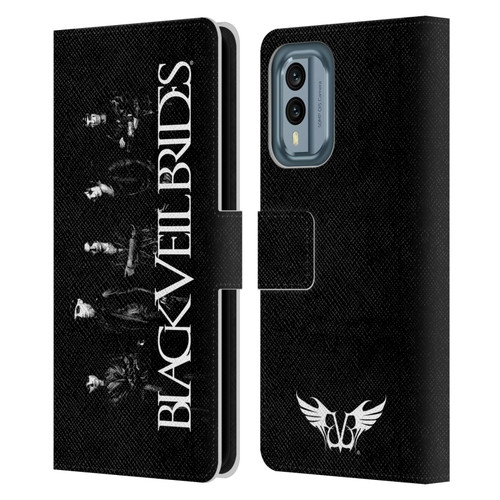 Black Veil Brides Band Art Band Photo Leather Book Wallet Case Cover For Nokia X30