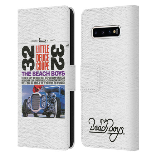 The Beach Boys Album Cover Art Little Deuce Coupe Leather Book Wallet Case Cover For Samsung Galaxy S10+ / S10 Plus