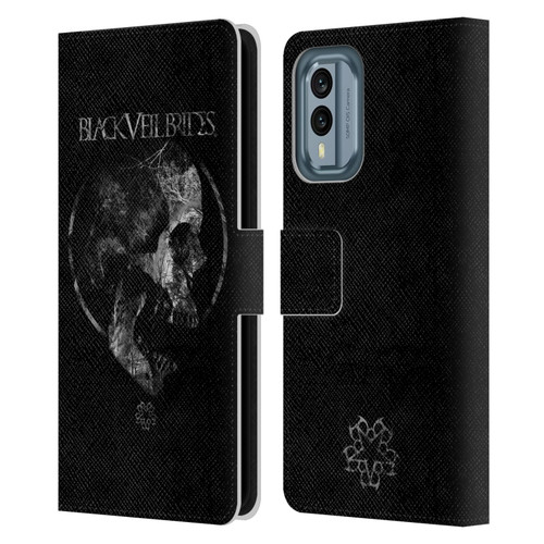 Black Veil Brides Band Art Roots Leather Book Wallet Case Cover For Nokia X30