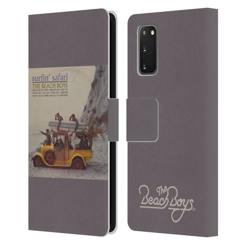 The Beach Boys Album Cover Art Surfin Safari Leather Book Wallet Case Cover For Samsung Galaxy S20 / S20 5G