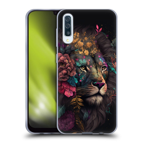 Spacescapes Floral Lions Ethereal Petals Soft Gel Case for Samsung Galaxy A50/A30s (2019)