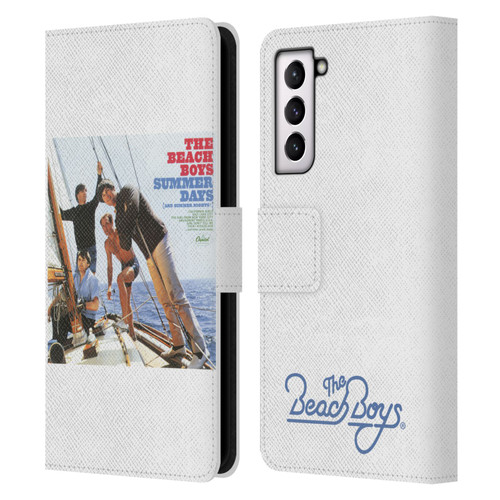 The Beach Boys Album Cover Art Summer Days and Nights Leather Book Wallet Case Cover For Samsung Galaxy S21 5G