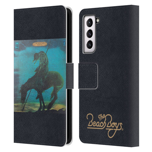 The Beach Boys Album Cover Art Surfs Up Leather Book Wallet Case Cover For Samsung Galaxy S21 5G