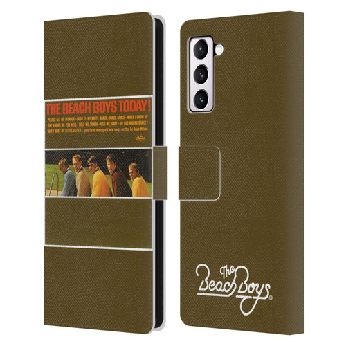 The Beach Boys Album Cover Art Today Leather Book Wallet Case Cover For Samsung Galaxy S21+ 5G