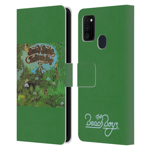 The Beach Boys Album Cover Art Smiley Smile Leather Book Wallet Case Cover For Samsung Galaxy M30s (2019)/M21 (2020)
