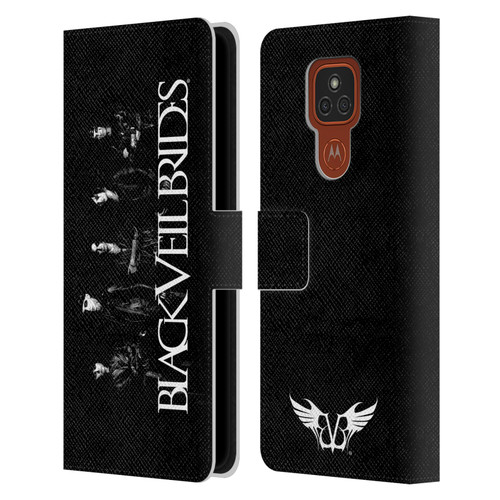 Black Veil Brides Band Art Band Photo Leather Book Wallet Case Cover For Motorola Moto E7 Plus