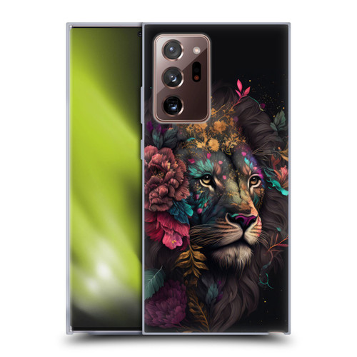 Spacescapes Floral Lions Ethereal Petals Soft Gel Case for Samsung Galaxy Note20 Ultra / 5G