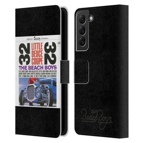 The Beach Boys Album Cover Art Little Deuce Coupe Leather Book Wallet Case Cover For Samsung Galaxy S22+ 5G