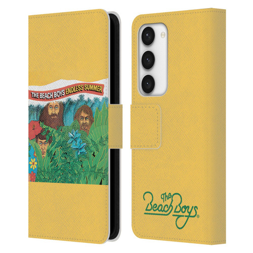 The Beach Boys Album Cover Art Endless Summer Leather Book Wallet Case Cover For Samsung Galaxy S23 5G