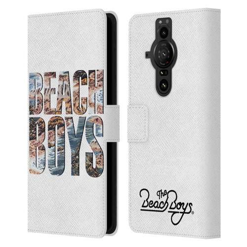 The Beach Boys Album Cover Art 1985 Logo Leather Book Wallet Case Cover For Sony Xperia Pro-I